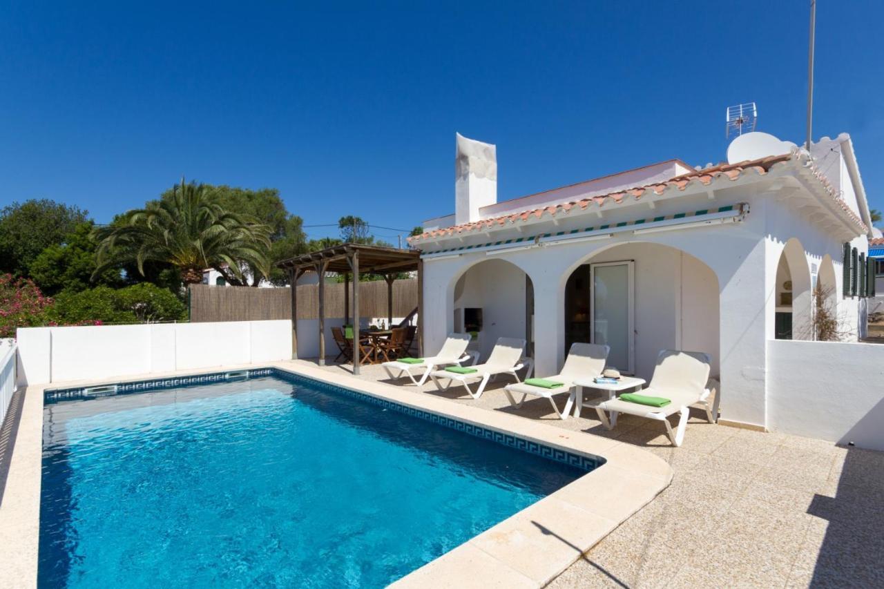 Villa Serena Cala En Porter  Bagian luar foto