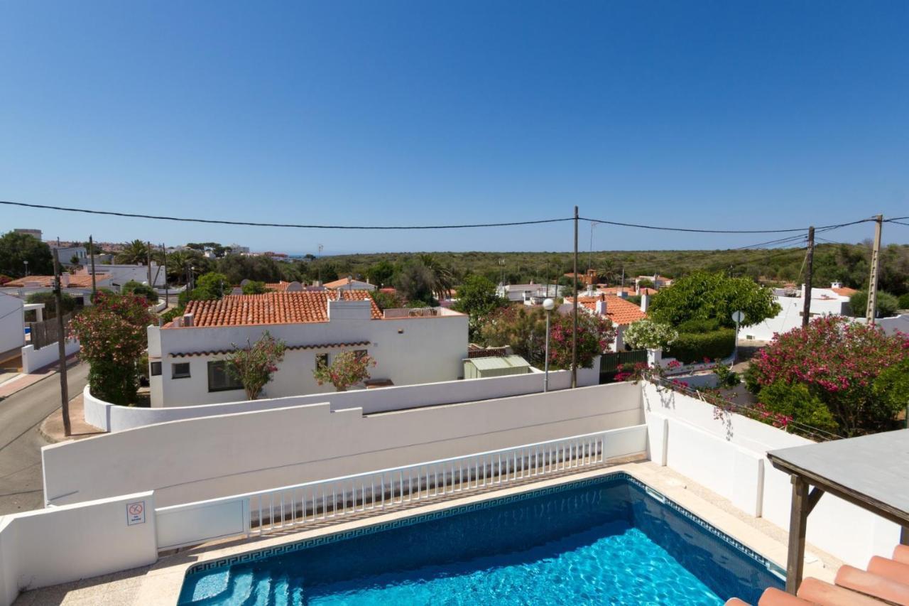 Villa Serena Cala En Porter  Bagian luar foto