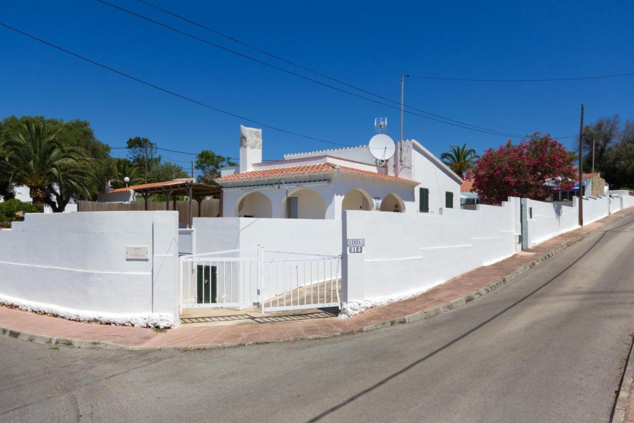 Villa Serena Cala En Porter  Bagian luar foto