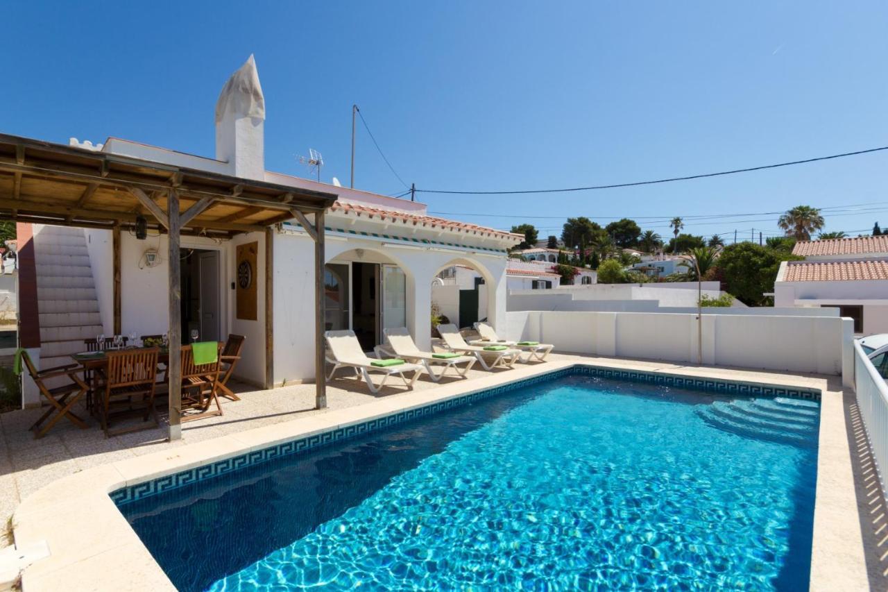 Villa Serena Cala En Porter  Bagian luar foto