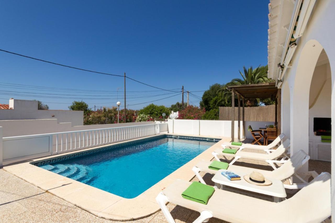 Villa Serena Cala En Porter  Bagian luar foto
